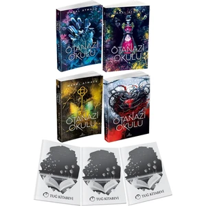 Ötanazi Okulu 1-2-3-4 Karton Kapak Set Maral Atmaca 4 Kitap + Hediyeli