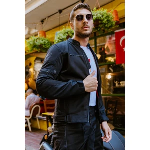 Mılano Yazlık Fılelı Erkek Motosıklet Ceketı L