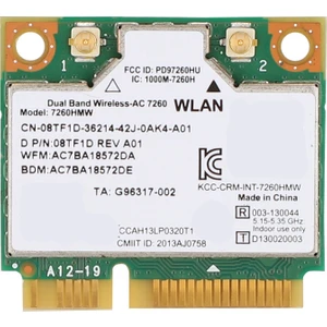 Intel 7260HMW Evrensel Ağ Kartı Bluetooth4.0 Mini Pcı-E Arayüz Nıc Dizüstü Bilgisayar Için (Yurt Dışından)