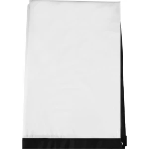 Adet Taşınabilir Katlanabilir Kırışmayan Beyaz Projektör Perde Projeksiyon Ekranı 16:9 (120 Inç) (Yurt Dışından)