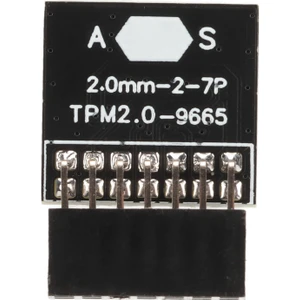 Tpm 2.0 Modülü Tpm Çip 14 Pin 2X7P Güvenlik Modülü Asus Için WIN11 Platform Koruma Modülü (Yurt Dışından)