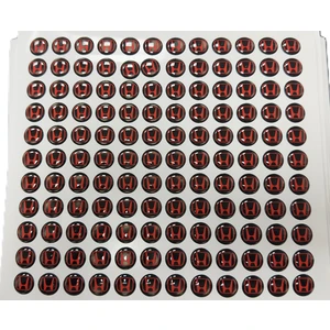 Honda Kırmızı Anahtar Logo Amblemi Kumanda Logo Çap 1.4 cm 14 mm 2 Adet