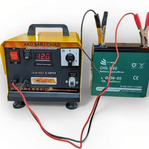Morensa Enerji 12/24 Volt 25 Amper Akü Şarj Cihazı