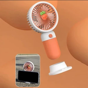 Telefon Tutuculu Taşınabilir El Fanı Masaüstü Şarjlı Mini Fan Ve Soğutucu