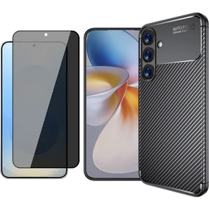 Samsung Galaxy S25 Kılıf Zore Negro Silikon Kapak + Hayalet Ekran Koruyucu