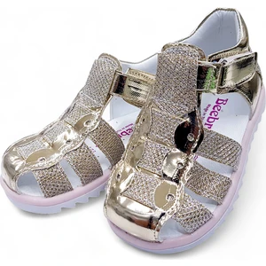 Ortopedik İlk Adım Kız Bebek Sandaleti KİAGCM2406 Gold 21
