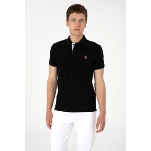 U.s. Polo Assn. Erkek Siyah Tişört Basic 50310669-VR046