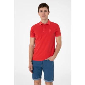 U.s. Polo Assn. Erkek Kırmızı Tişört Basic 50305995-VR030
