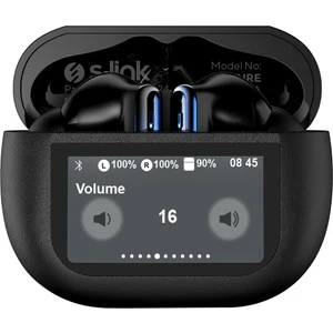 SL-TWS09 Siyah 4 Mikrofonlu Enc + Anc Bluetooth V5.4 Tws Gerçek Kablosuz Kulaklık