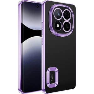 Xiaomi Poco X7 Kılıf Kamera Korumalı Logo Gösteren Zore Omega Kapak