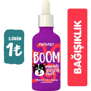 Köpekler için C Vitamini ve Lysine Vitaminleri Damlası, Suyuna veya Mamasına