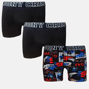 Jony Cris Erkek Boxer 3’lü  Set