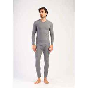 Erkek Uzun Kol V Yaka Termal Içlik Takım 405157 Füme