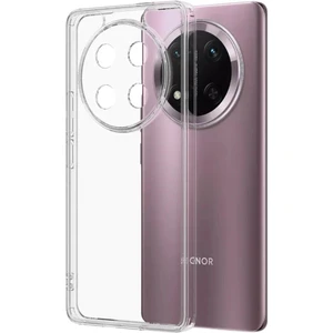 Honor Magic 7 Lite Uyumlu Şeffaf Silikon Kılıf - Kamera Korumalı Esnek Tam Koruma Kapak