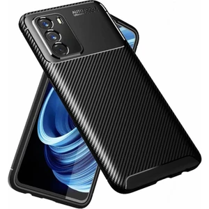 Realme C75 Uyumlu Silikon Kılıf Karbon Desenli Darbe Emici Autofocus Tam Koruma Kapak