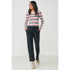 Wide Leg Ispanyol Paça Eşofman Altı 804 Lacivert