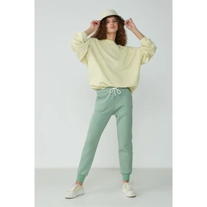 Manşet Paça Eşofman Altı 903 Fıstık Yeşil