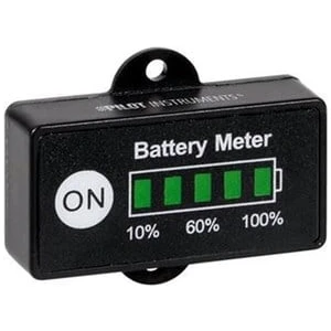 Ledli 12/24V Akü Voltaj Ölçer 90107