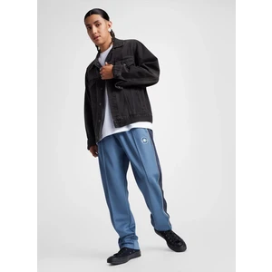 10027328.480 Retro Track Pants Mavi Lastikli Bel Regular Fit Düz Erkek Eşofman Altı