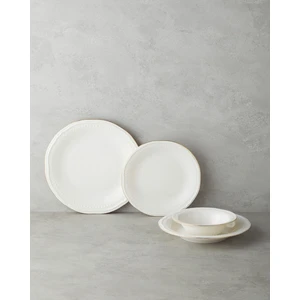 Livia Porselen Yemek Takımı 24 Parça 6 Kişilik Gold