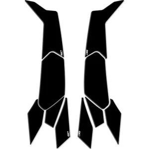 Gp Kompozit Honda Pcx 125 2025 Uyumlu Yan Alt Ayak Pad Siyah