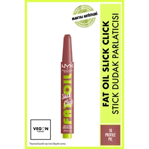 NYX Professional Makeup Fat Oil Slick Click Parlatıcı Dudak Balmı - 18 Profile Pic