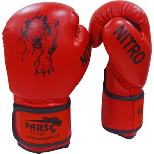 Nitro Boks Kick Boks Muay Thai Eldiveni Kırmızı