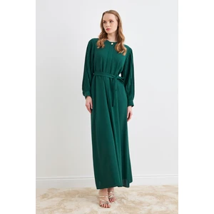 Kolları Piliseli Abaya - Zümrüt
