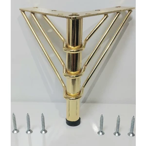 15 cm Gold Metal Telli Mobilya Ayağı