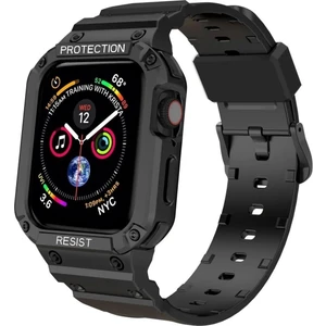 Apple Watch Uyumlu 42-44-45-46-49MM Rugged Armor Pro Koruma ve Kordon