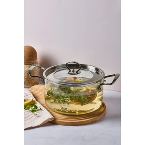 Cam Tencere 3,5 Lt Logan Silver 20X14 cm 17645