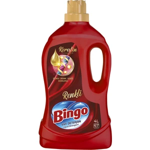Renkli Sıvı Bakım Çamaşır Deterjanı 4 L