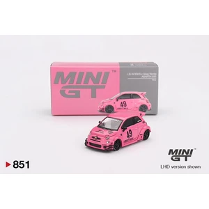 Mini Gt Abarth 595 Lb-Works x Abas Works Pink 851