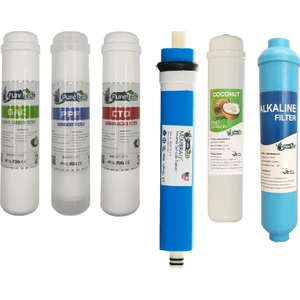 Su Arıtma Filtre 6'lı Set