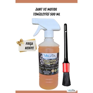 VELVOX Jant Ve Motor Temizleyici 500 ml ve Fırça Hediye, Jant Temizleme, Motor Temizleme