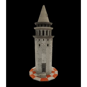 Ümraniye Hobi Sanat Enzo Art Maket Tuğla Galata Kulesi Set