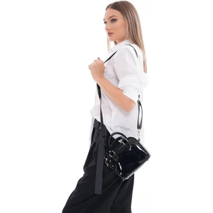 Fhd Bags Rugan Yumuşak Dokulu Küçük Boy Çapraz Askılı Çanta