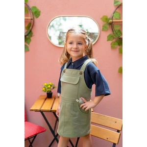 Gabardin Jile 2-7 Yaş Olive