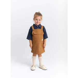 Gabardin Jile 2-7 Yaş Taba