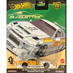 Hot Wheels Premium Car Culture Silhouettes Lb-Er Super Silhouette Nissan Skyline JBK59