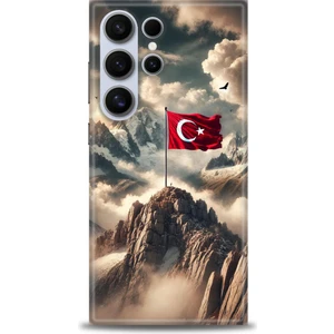 Samsung Galaxy S25 Ultra Hd Baskılı Kılıf + Seramik Tam Kaplayan Ekran Koruyucu 34