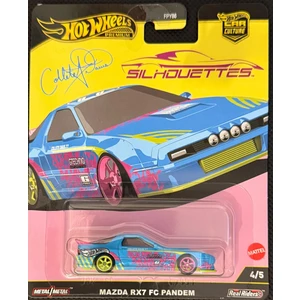 Hot Wheels Premium Car Culture Silhouettes Mazda Rx7 Pandem JBK60