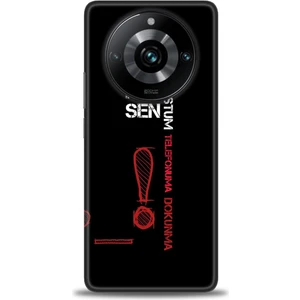 Realme 11 Pro Plus Kılıf Hd Baskılı Kılıf + Seramik Tam Kaplayan Ekran Koruyucu 392