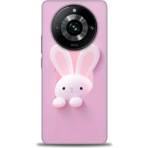 Realme 11 Pro Plus Kılıf Hd Baskılı Kılıf + Seramik Tam Kaplayan Ekran Koruyucu 74