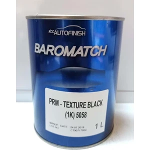1k Plastik Tampon Boyası Texture Black 5058 1lt – Orijinal Pütürlü Siyah Kaplama