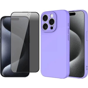 iPhone 15 Pro Max Kılıf Zore Mara Lansman Kapak + Hayalet Ekran Koruyucu