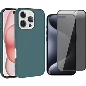 Apple iPhone 16 Pro Max Kılıf Zore LSR Lansman Kapak + Hayalet Ekran Koruyucu