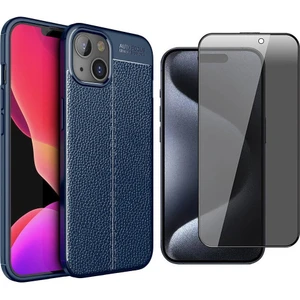 Apple iPhone 14 Kılıf Zore Niss Silikon Kapak + Hayalet Ekran Koruyucu
