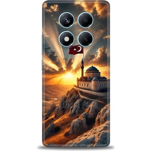 Xiaomi Redmi Note 14 Pro 4g Hd Baskılı Kılıf + Seramik Tam Kaplayan Ekran Koruyucu 229