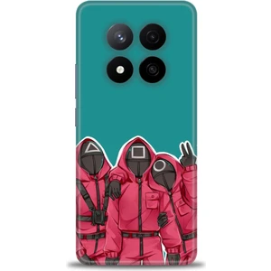 Xiaomi Redmi Note 14 Pro Plus Hd Baskılı Kılıf + Seramik Tam Kaplayan Ekran Koruyucu 290